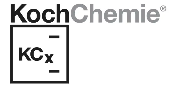 logo for kochchemie auto cleaning products used by the local detailers shop in calgary